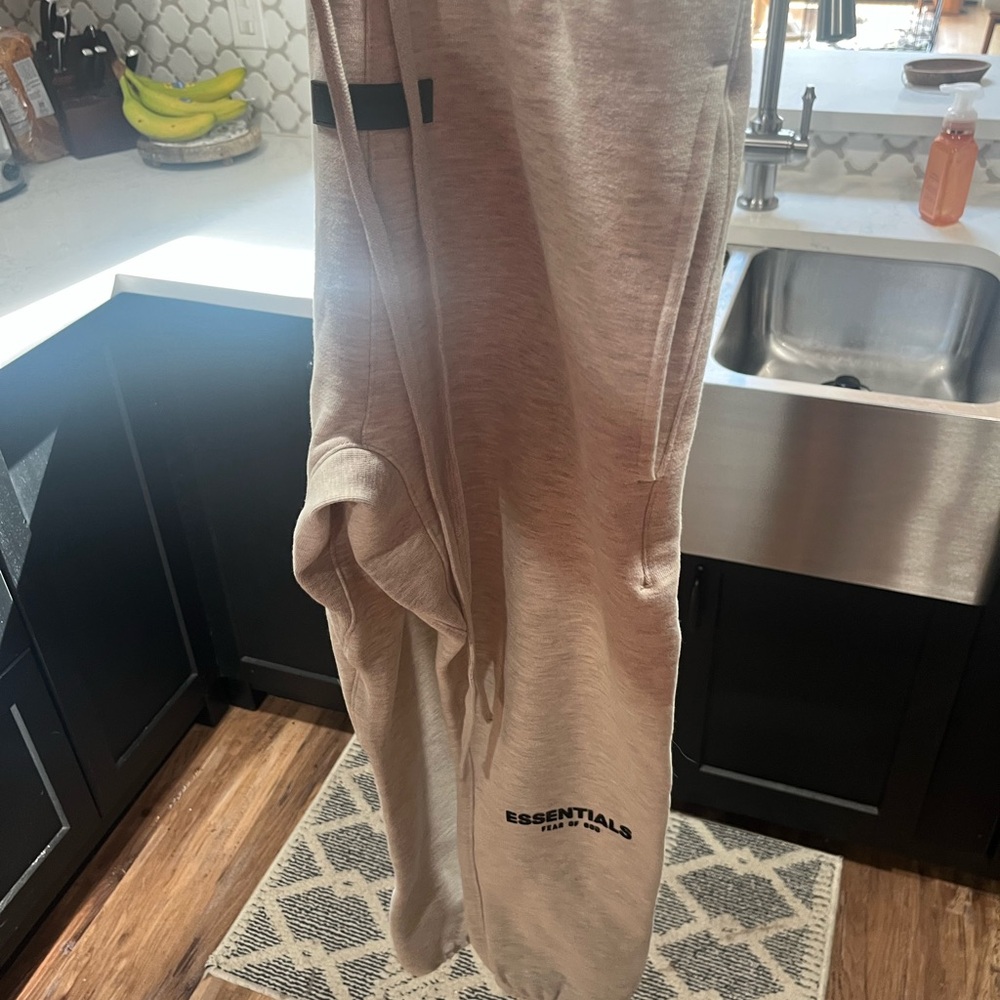 Essentials Tan Sweatpants Casual Comfort